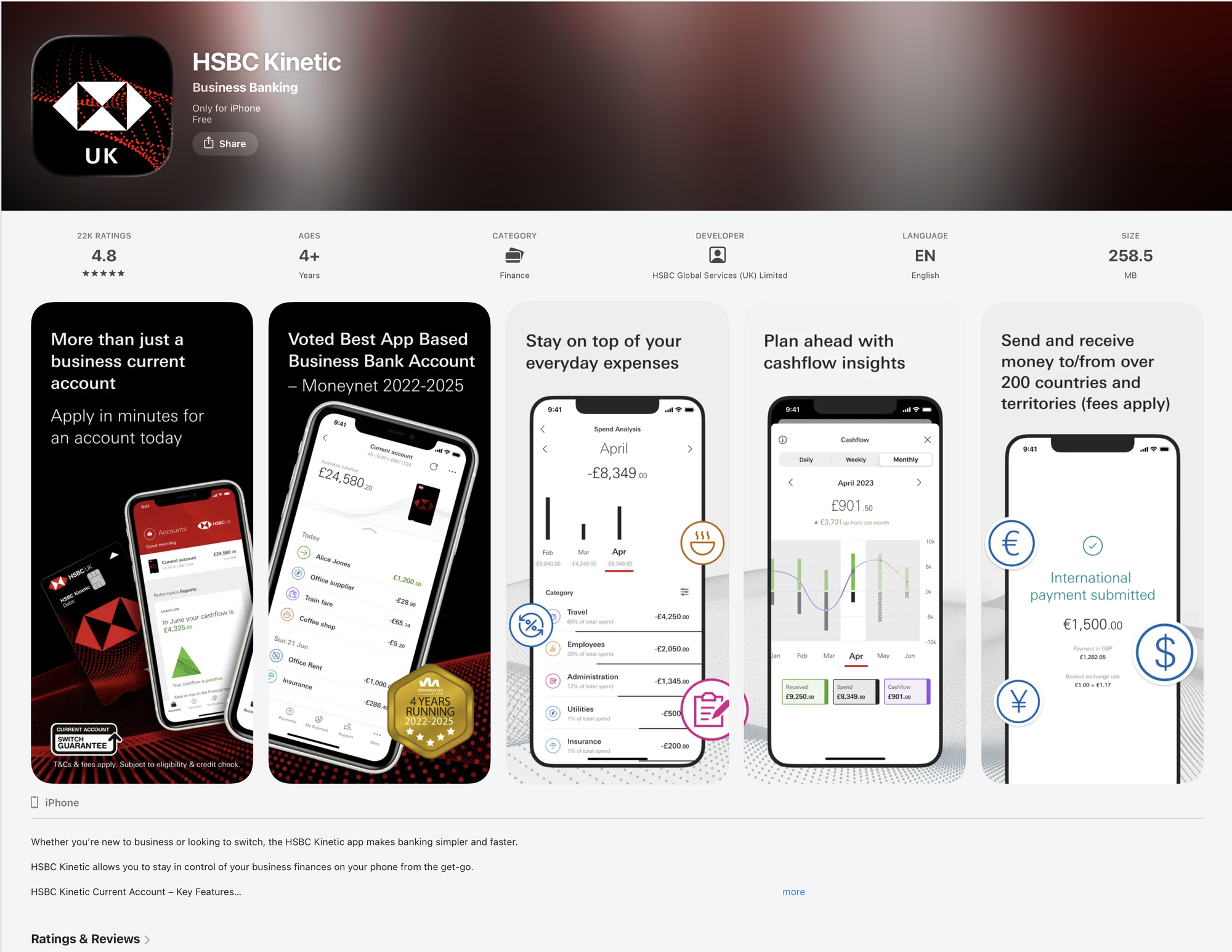 HSBC Kinetic final product