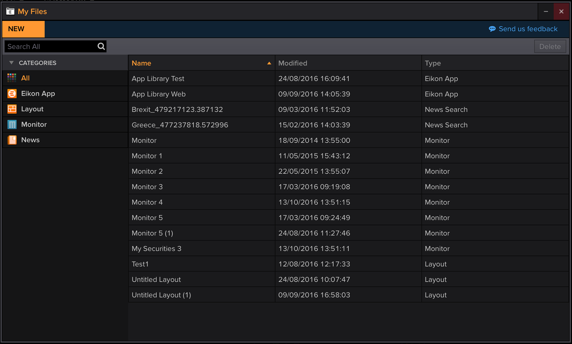 Folder nesting decision
